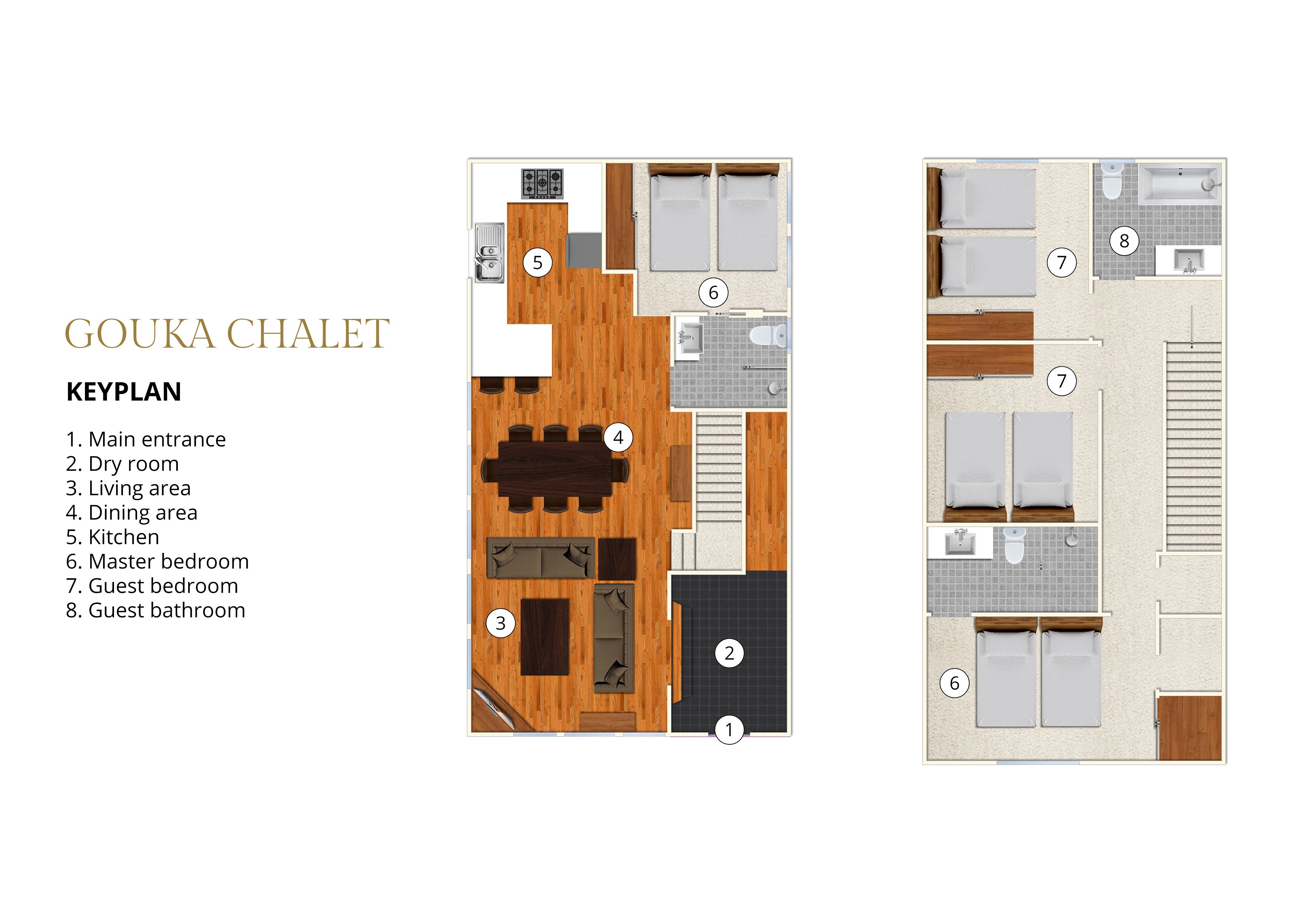 Gouka Chalet Floorplan
